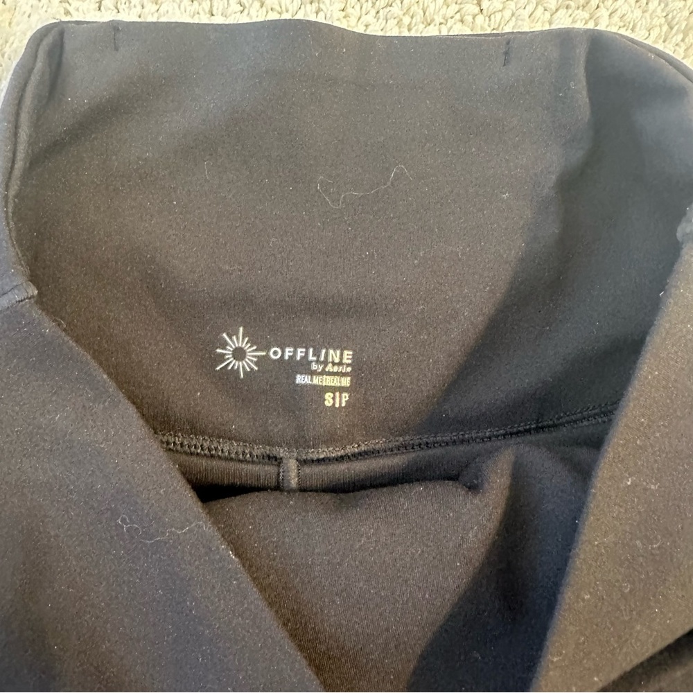 SALE⬇️ Aerie AE Offline Real Me Crossover Black Tennis Skirt Skort Small - Picture 7 of 10